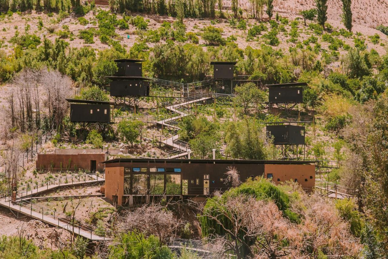 Hotel Vivelo Elqui Landscape Horcón Buitenkant foto